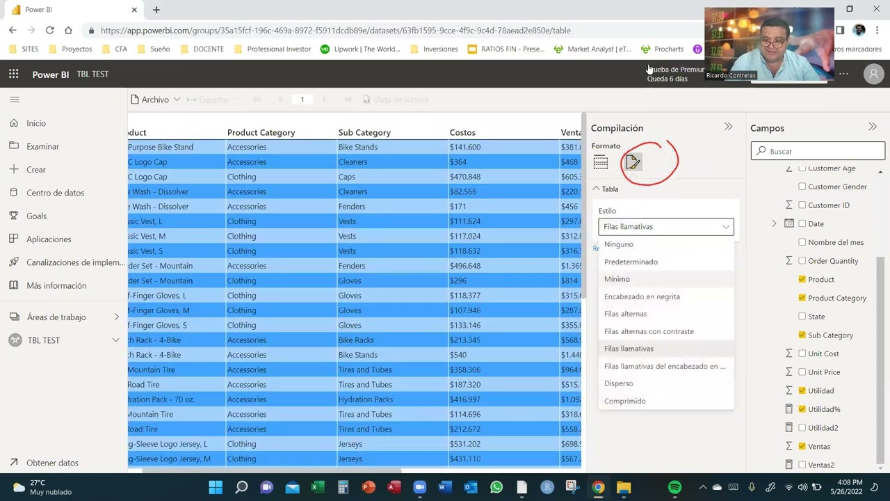 Como Crear Una Tabla En Power Bi Experto Curso 5761